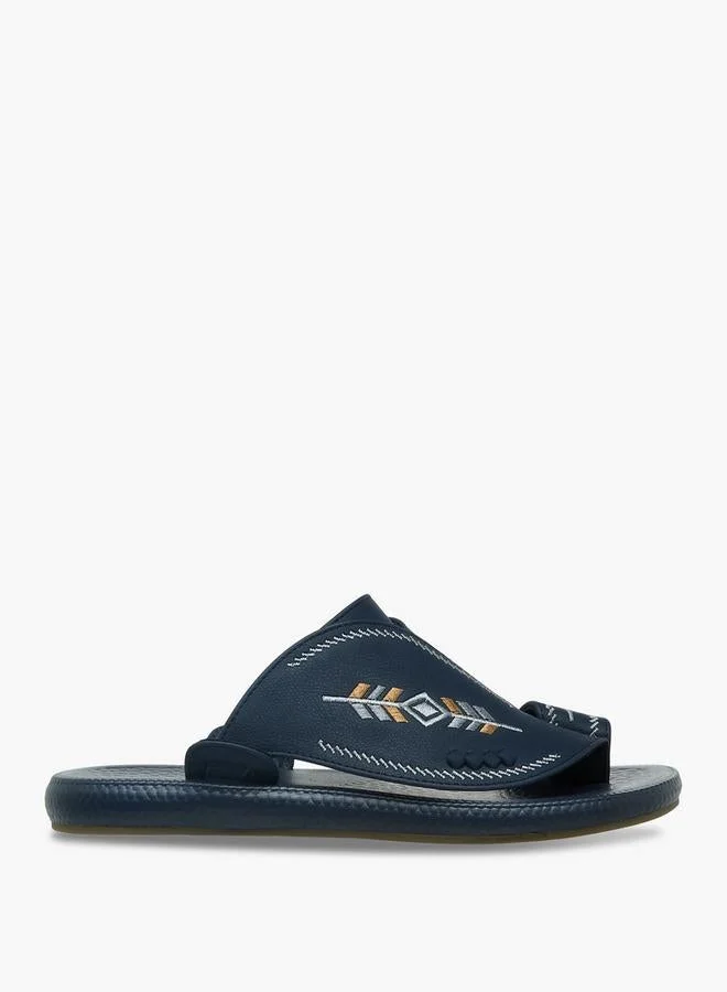 الواحة صنادل رجالية بتفاصيل شريط إصبع من تشكيلة رمضان